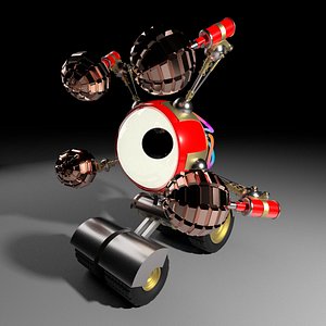 robot tank bot model