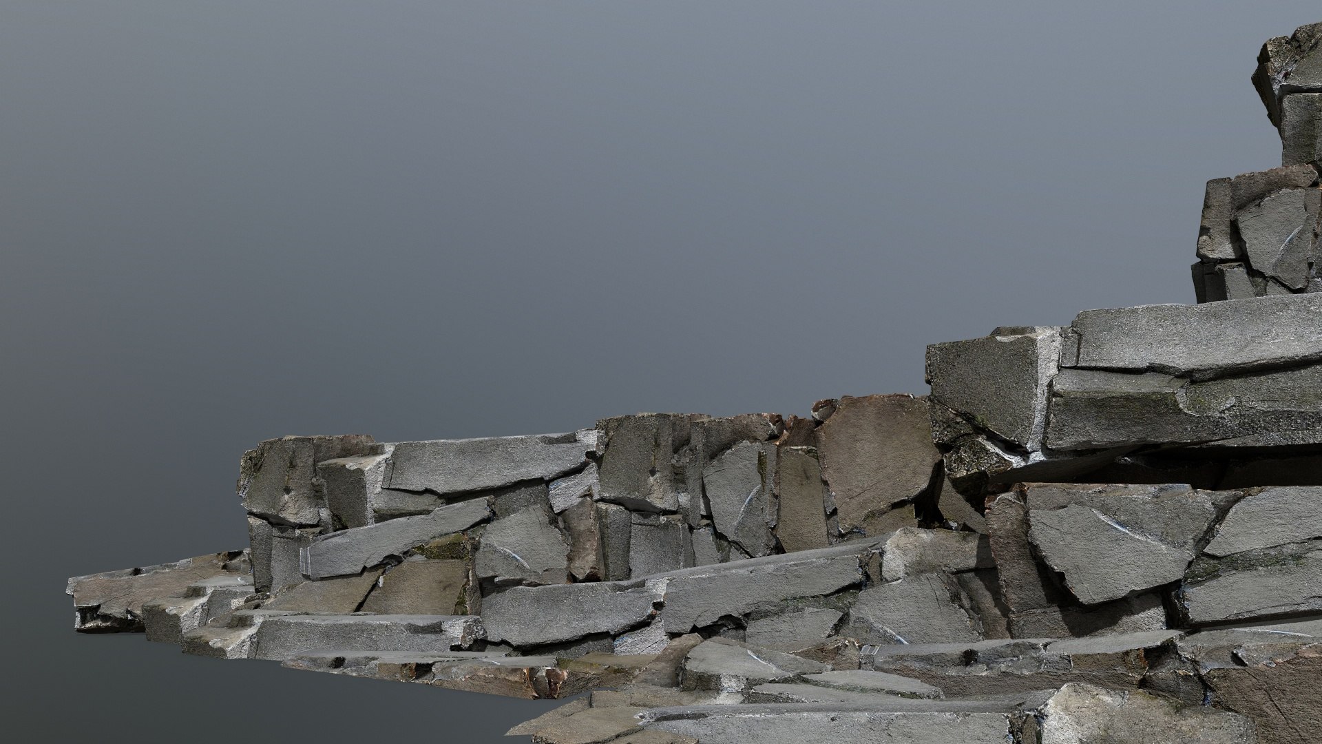 Cliff Rocks 3D Model - TurboSquid 2258700