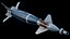 3D Rigged Paveway GBU Family Laser Guided Bombs PBR Bundle model