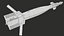3D Rigged Paveway GBU Family Laser Guided Bombs PBR Bundle model