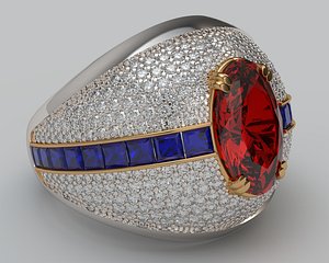 3D model ring