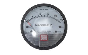 3D Magnehelic Gauge 01 model