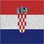 Bandiera dell'ufficio di Croazia