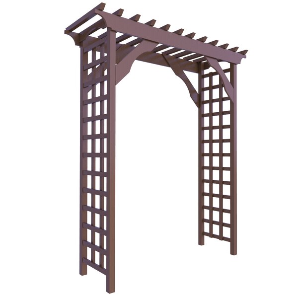 modelo 3d Wooden Garden Arbor 3 - TurboSquid 1881150