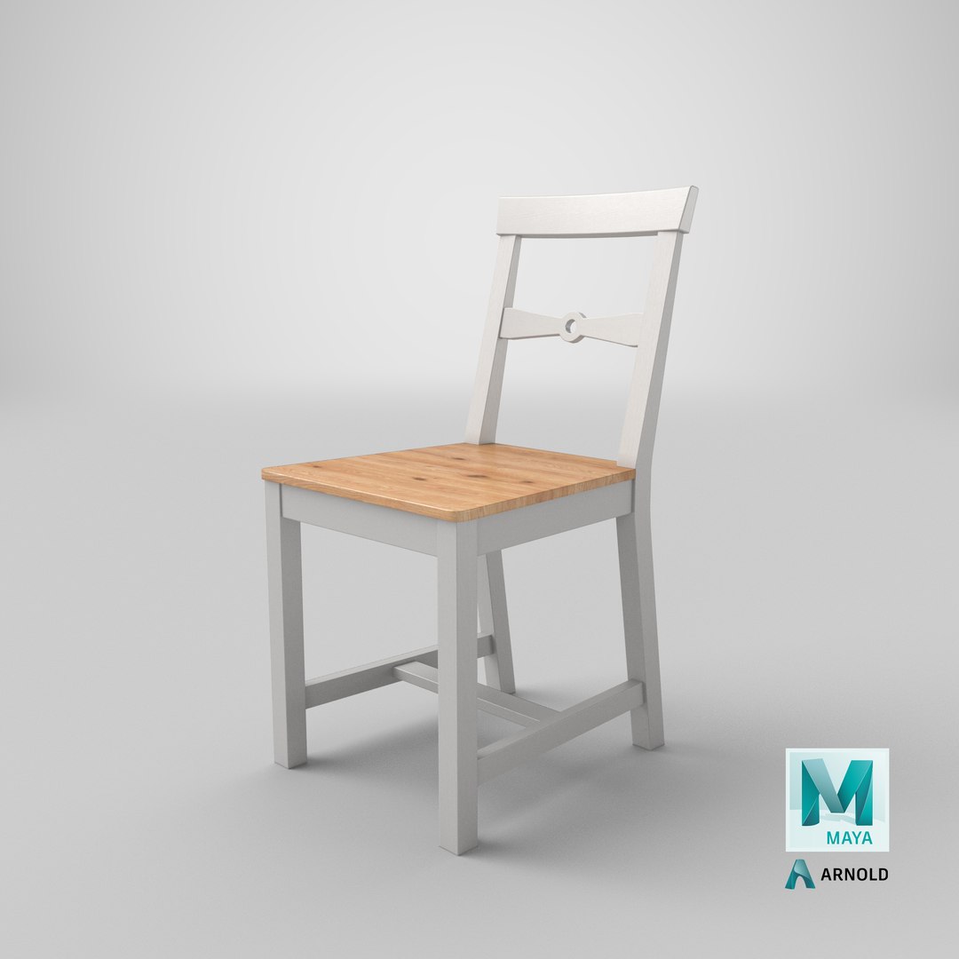 3D Ikea Chair Gamleby TurboSquid 1667172