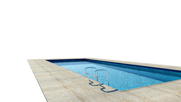 3D swimming pool model - TurboSquid 1347915