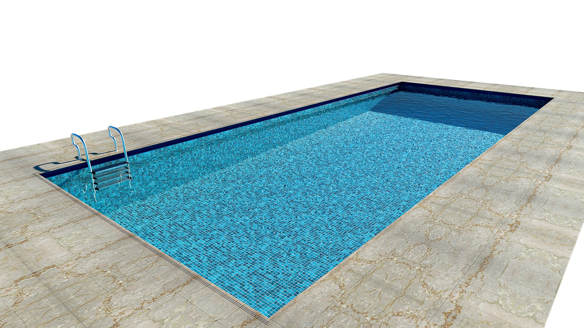 3D Swimming Pool Model - TurboSquid 1347915