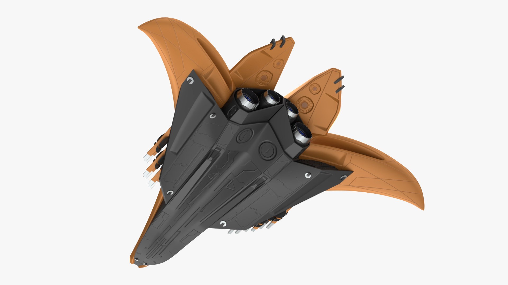 3D Futuristic Spacecrafts Collection model https://p.turbosquid.com/ts-thumb/mV/Thyg6U/IP/futuristic_spacecrafts_collection_033/jpg/1730248606/1920x1080/fit_q87/2278863cfe205cac68f458043f7e703481038827/futuristic_spacecrafts_collection_033.jpg