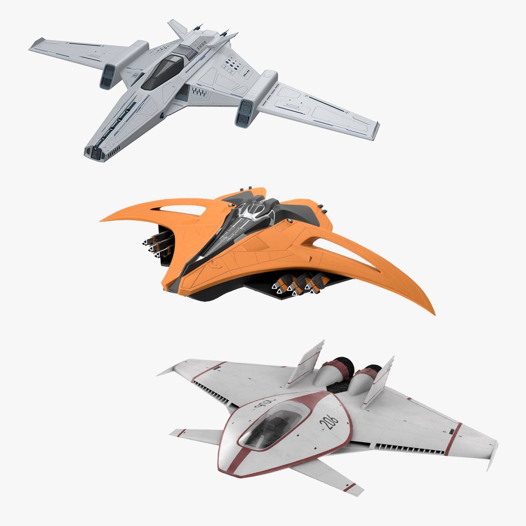3D Futuristic Spacecrafts Collection model https://p.turbosquid.com/ts-thumb/mV/Thyg6U/zg/futuristic_spacecrafts_collection_000/jpg/1730248363/1920x1080/fit_q87/f1fbe4fc3f3eb57346cf67cafbdd8316cc81e924/futuristic_spacecrafts_collection_000.jpg