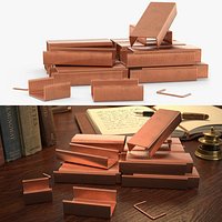 Copper Paper Staples
