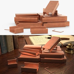 Copper Paper Staples