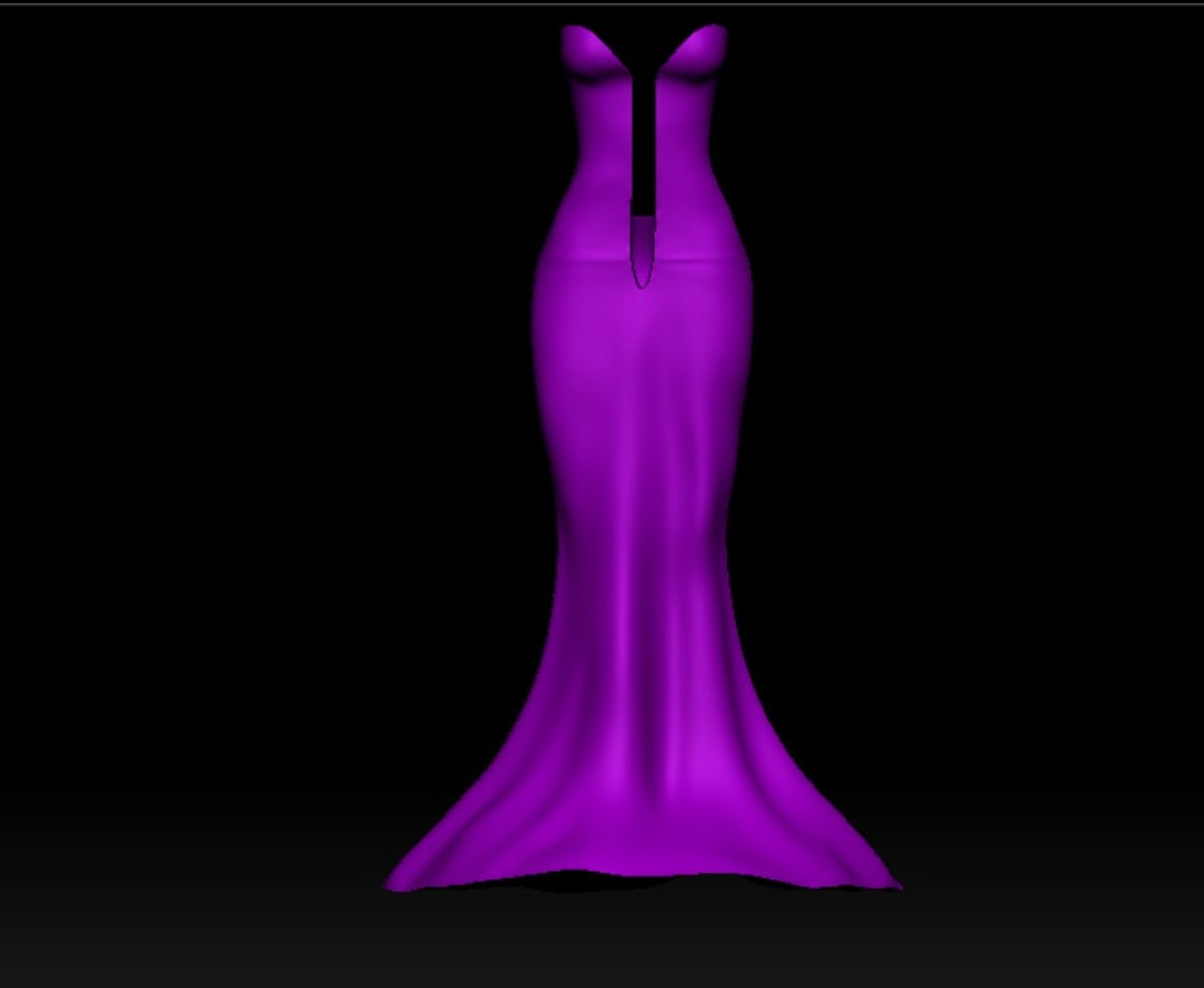 Nice Woman Dress 3D Model - TurboSquid 1567441