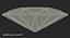 cushion cut diamond 3D model