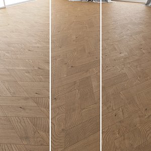 parquet oak estate new 3D model