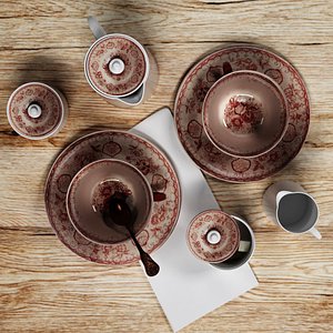 VENICE CERAMIC POTTERY MUG 3D model