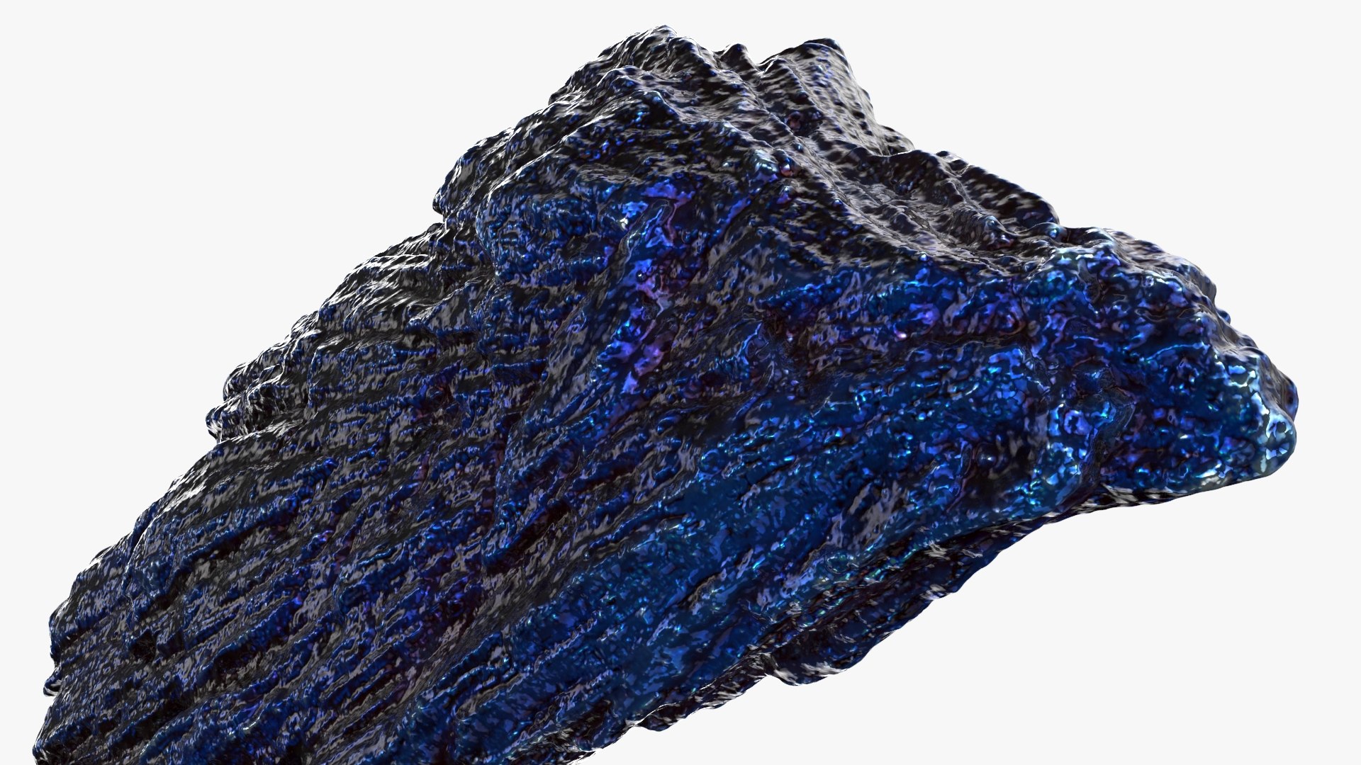 Blue Titanium Aura 01 3D Model - TurboSquid 2350092