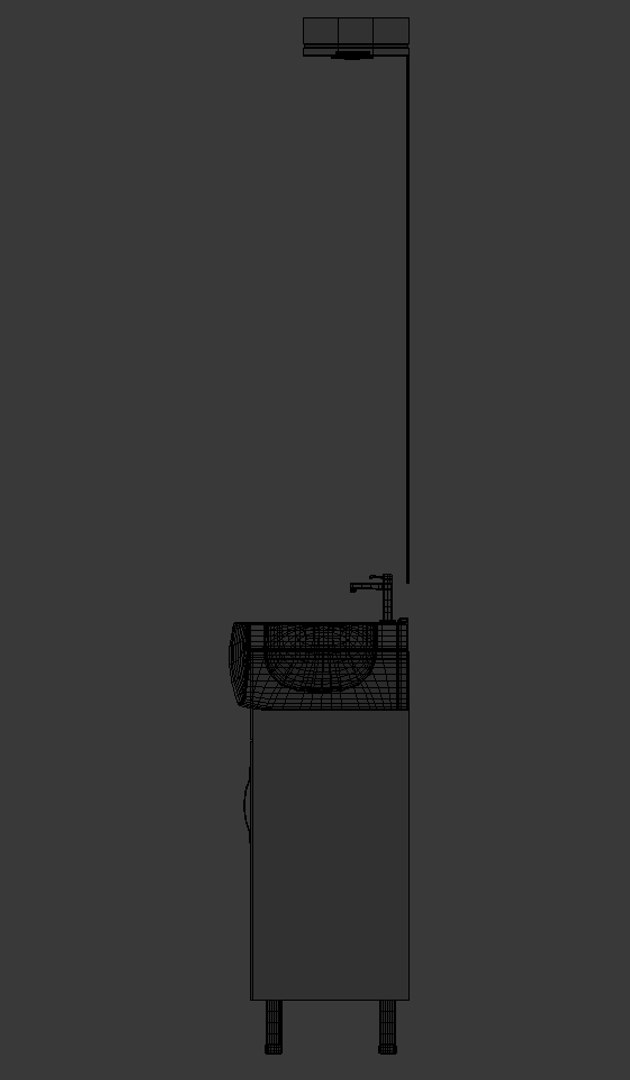 3d Bathroom Vanity Unit Model
