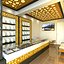 Jewelry Showroom Interior Realistic Design