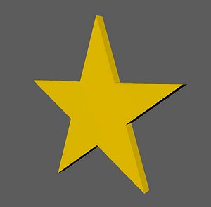 star 3D model