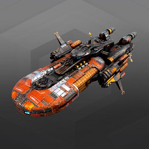 3D smuggler destroyer sm7
