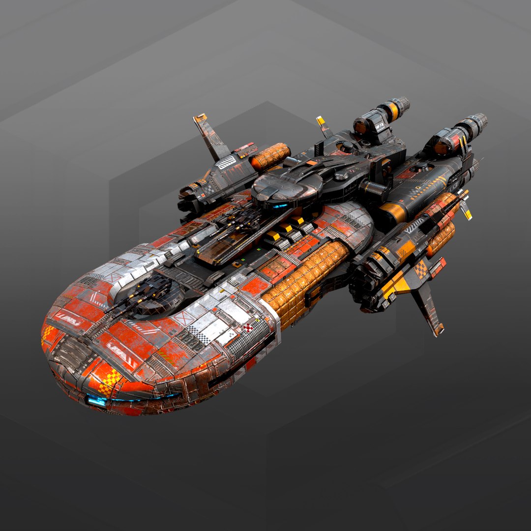 3D Smuggler Destroyer Sm7 - TurboSquid 1403291