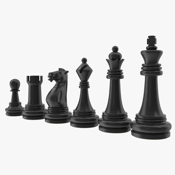 チェスの駒3Dモデル - TurboSquid 1454563