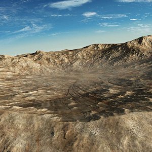 Terrain Crater Hills 08 Landscape