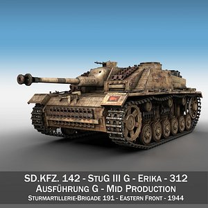 StuG III - Ausf.G - 312 - Mid Production