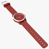 Sportive Watch with Unfastened Strap