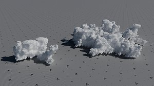 VDB Cumulonimbus Cloud Field 1 3D model