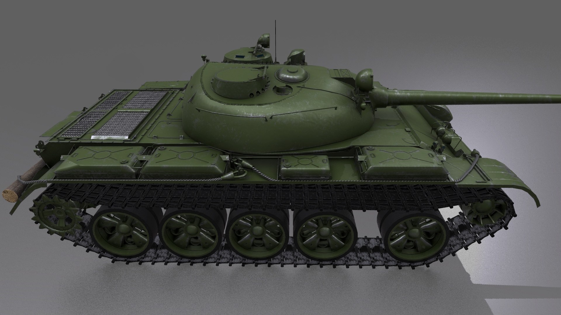 3D T-55 With Shells - TurboSquid 2081026