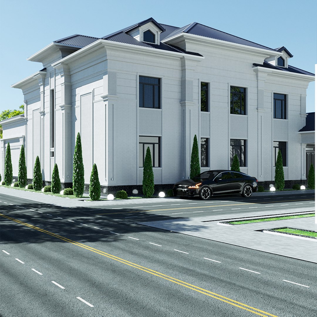 Two-story House Model - TurboSquid 2315609