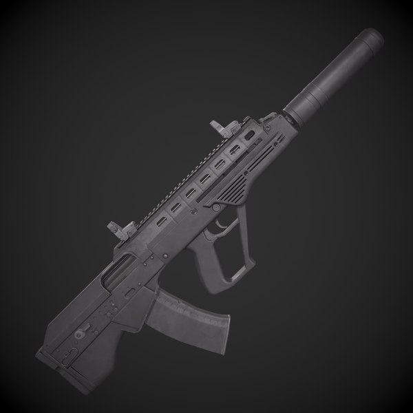 Malyuk Vulcan Rifle 3D 모델 - TurboSquid 2105463