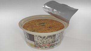 3D Cup Noodles