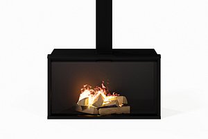 3D Fireplace model