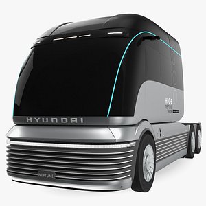 Hyundai HDC-6 Neptune Concept Fuel Cell Electric Heavy Duty Truck