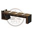 Smart City Laser Cut Metal Bench v5