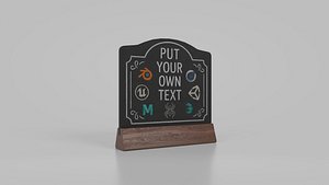 Signature Countertop Chalkboard Collection