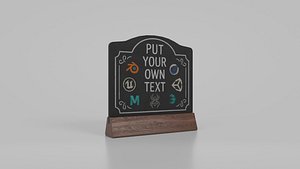 Signature Countertop Chalkboard Collection