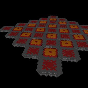 Tile pavement