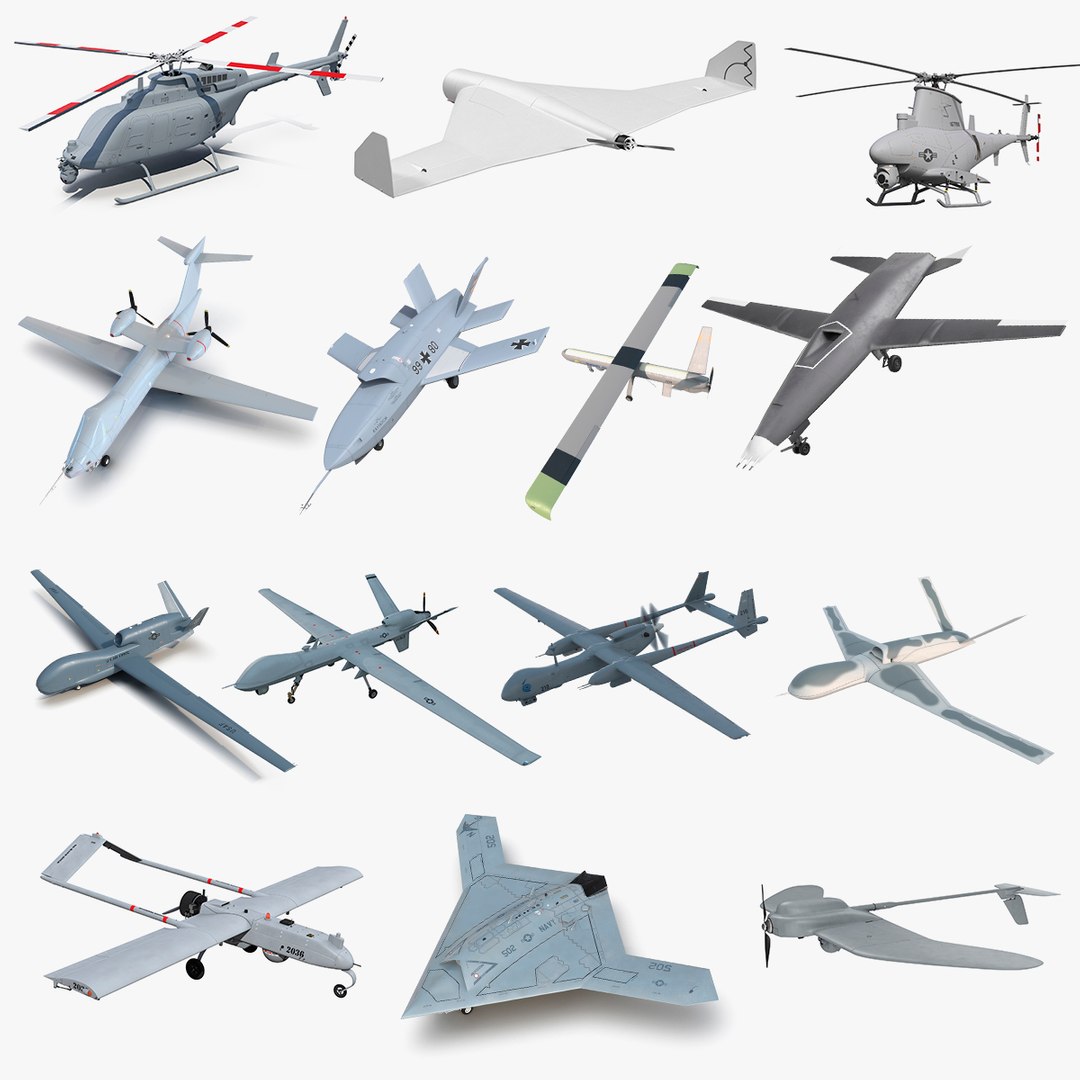 UAV Collection 9 3D model preview