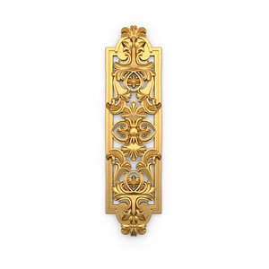 carved classic decorative ornament cnc 3d printing stl 53