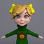 Cartoon Girl Mia