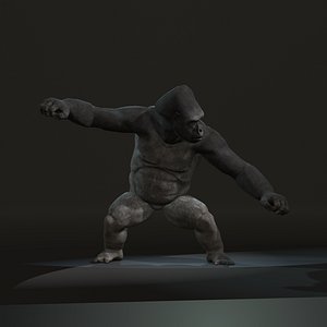 gorilla 3D model