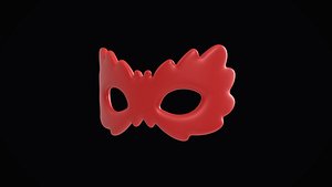 Red Masquerade Mask