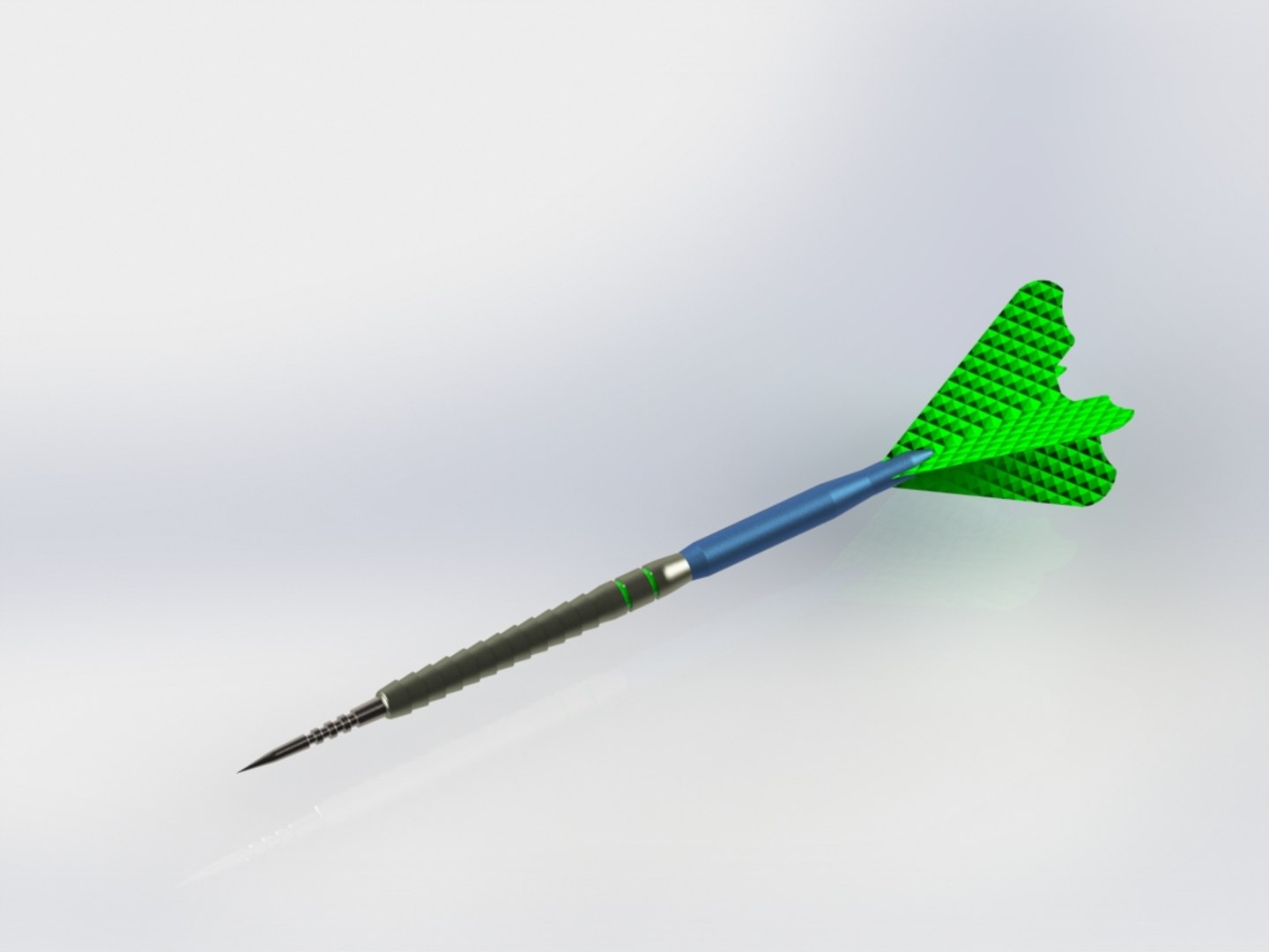 3D rendered arrow darts model TurboSquid 1417645