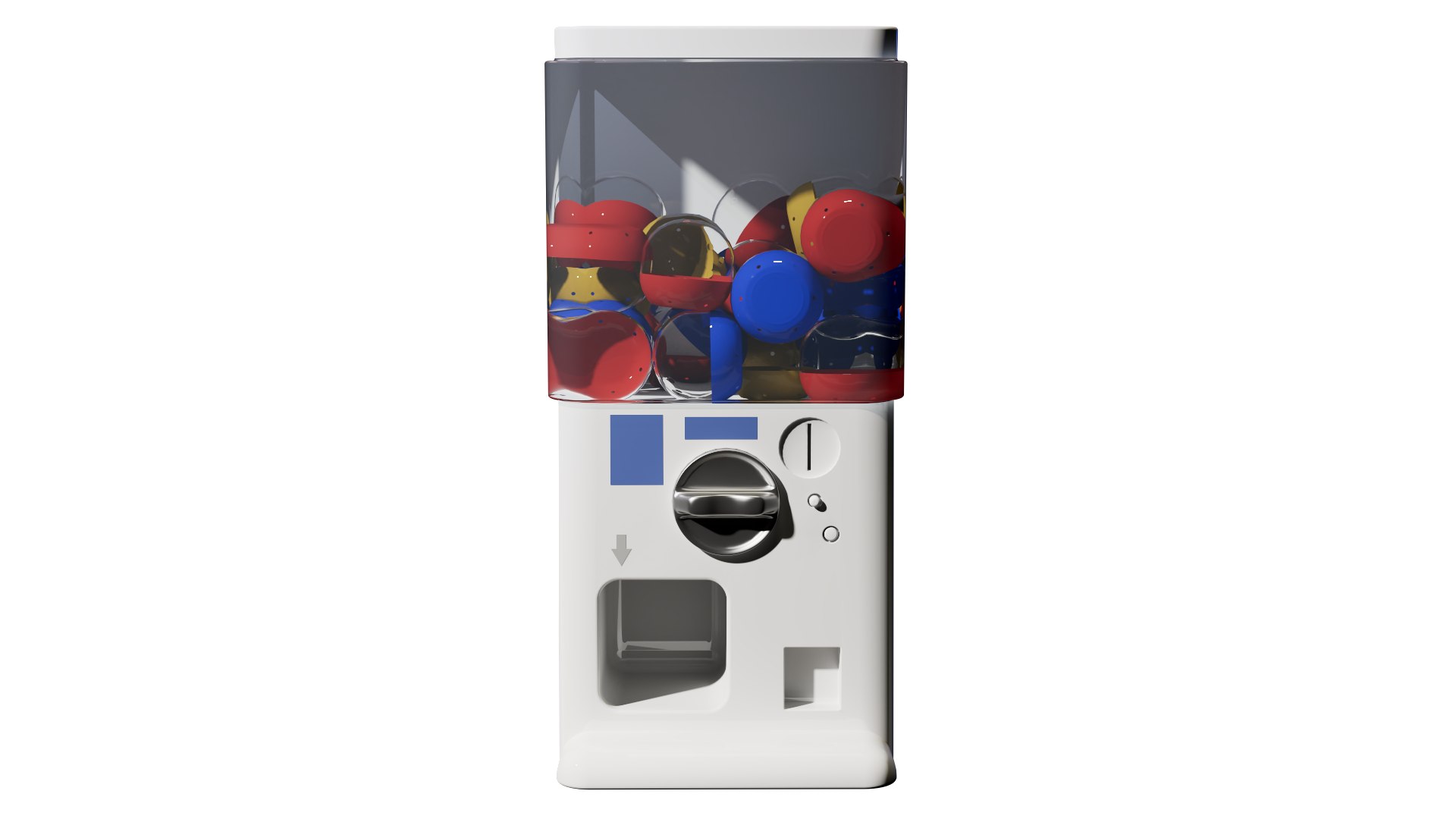 Japanese Style Capsule Gacha Machine Model - TurboSquid 2429525