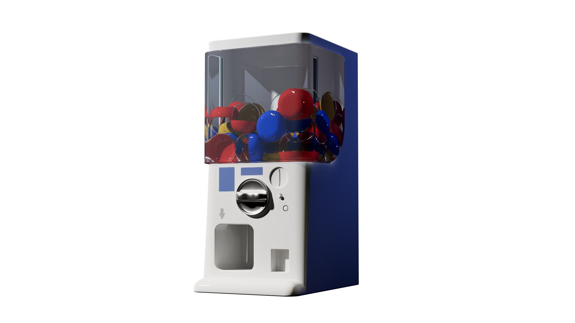 Japanese Style Capsule Gacha Machine Model - TurboSquid 2429525