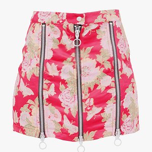 3D Roses Skirt Remastered model