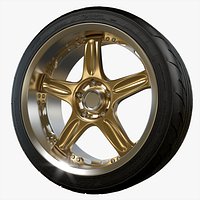 Volk Racing Wheel GT-C Yokohama ADVAN Neova AD07 tire